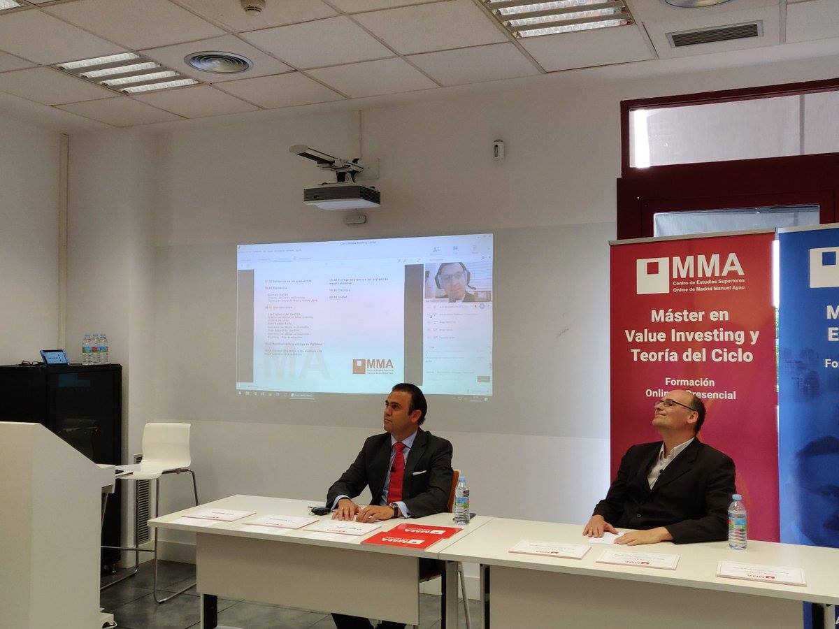 Sesión Informativa Máster en Value Investing OMMA Business School Madrid